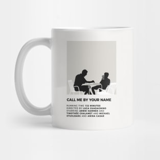 Call Me By Your Name Minimalist Poster Mug